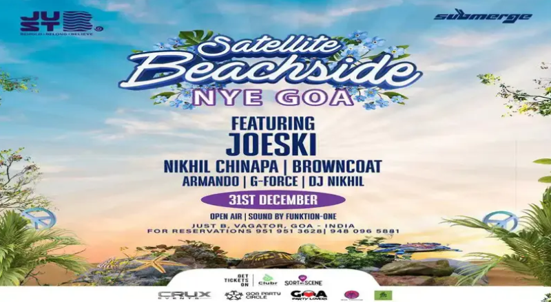 Satellite Beachside NYE Goa | NY 2024