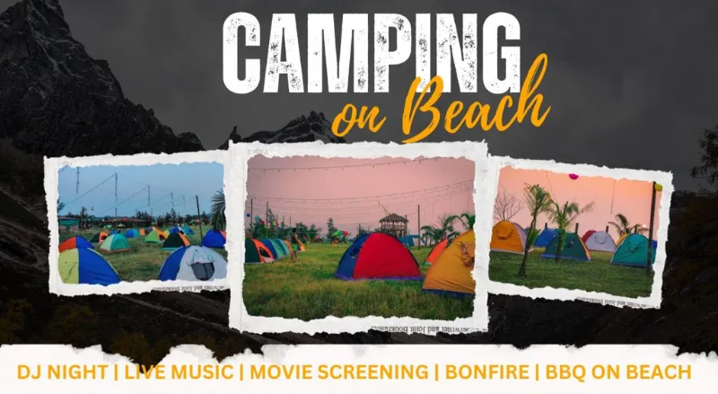 Secluded & Serene Private Beach Camping - Alibag